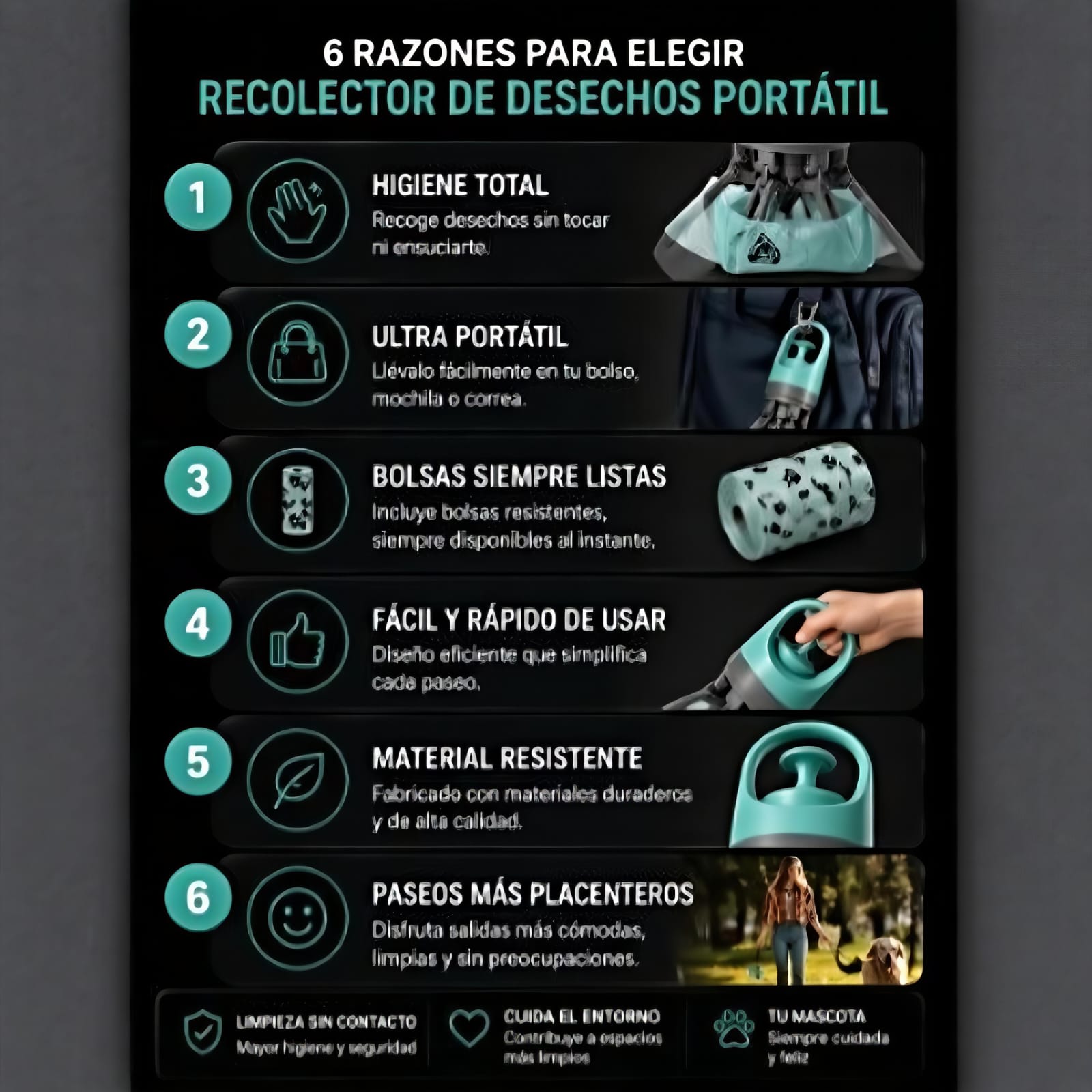 Recolector de Desechos Portátil